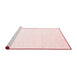 Modern Red Washable Rugs