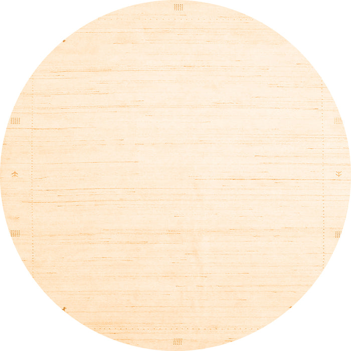 Machine Washable Solid Orange Modern Area Rugs, wshcon2348org