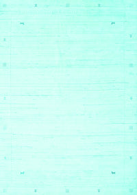 Solid Turquoise Modern Rug, con2348turq