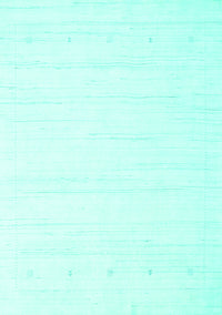 Solid Turquoise Modern Rug, con2349turq