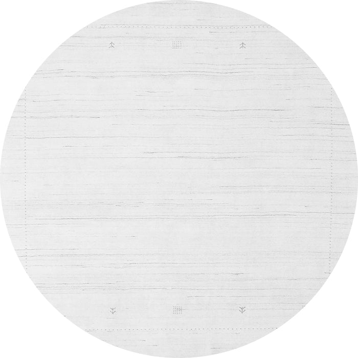 Machine Washable Solid Gray Modern Rug, wshcon2349gry