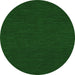 Square Abstract Green Contemporary Rug, con234grn