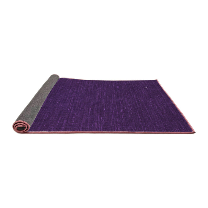 Sideview of Abstract Purple Contemporary Rug, con234pur