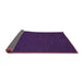 Sideview of Abstract Purple Contemporary Rug, con234pur