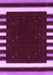 Machine Washable Abstract Purple Contemporary Area Rugs, wshcon2350pur