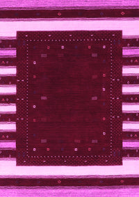 Abstract Pink Contemporary Rug, con2350pnk