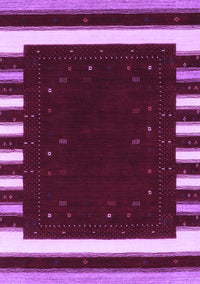 Abstract Purple Contemporary Rug, con2350pur