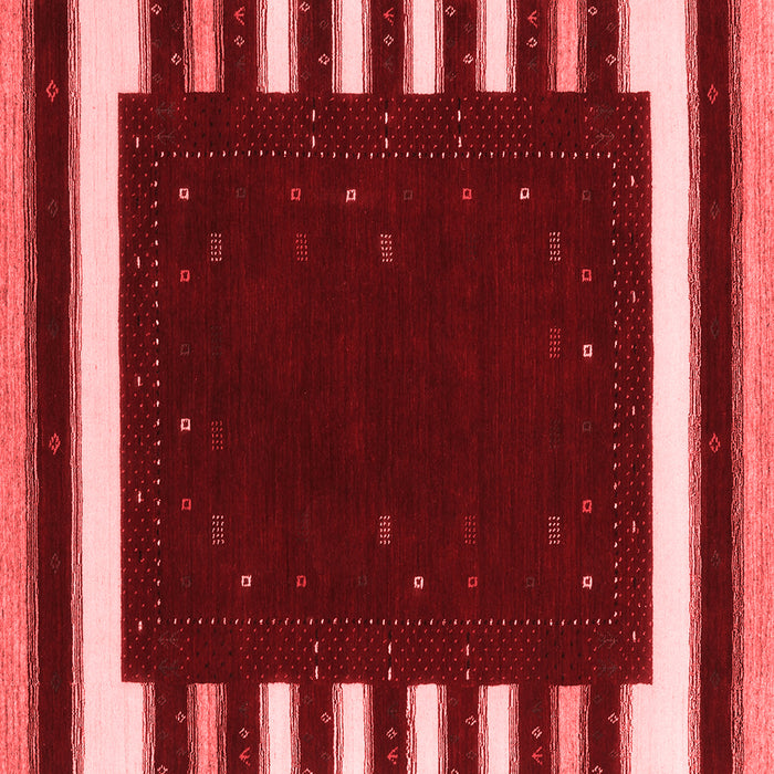 Abstract Red Contemporary Rug, con2350red