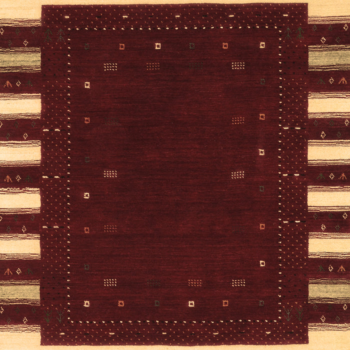 Abstract Brown Contemporary Rug, con2350brn