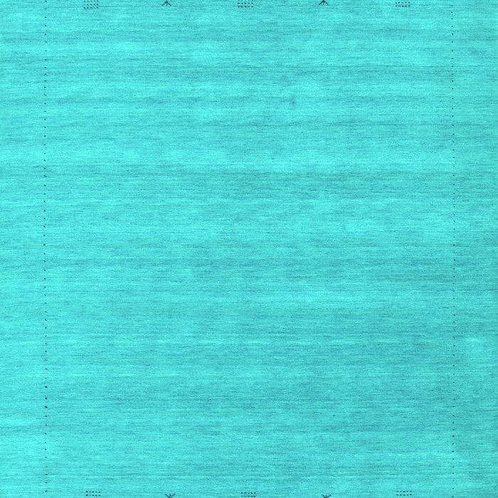 Abstract Turquoise Contemporary Rug, con2351turq
