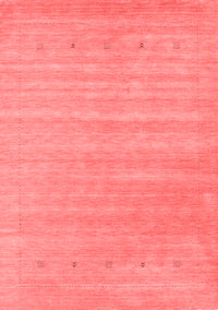 Abstract Red Contemporary Rug, con2351red