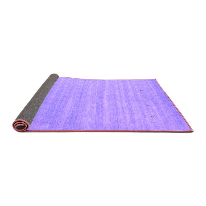 Sideview of Abstract Purple Contemporary Rug, con2351pur