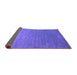 Sideview of Abstract Purple Contemporary Rug, con2352pur