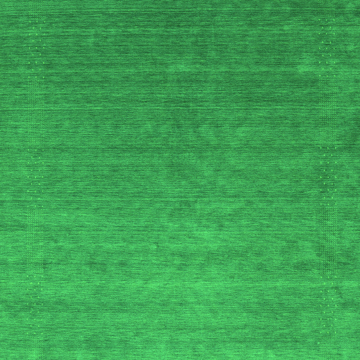 Serging Thickness of Machine Washable Abstract Green Contemporary Area Rugs, wshcon2352grn