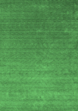 Abstract Emerald Green Contemporary Rug, con2352emgrn