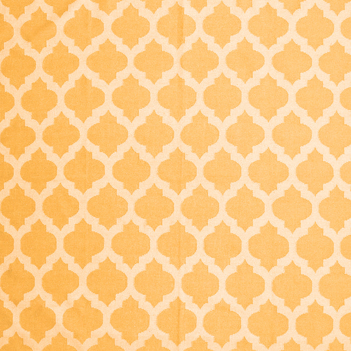 Serging Thickness of Machine Washable Trellis Orange Modern Area Rugs, wshcon2353org