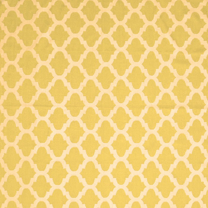 Square Machine Washable Trellis Brown Modern Rug, wshcon2353brn