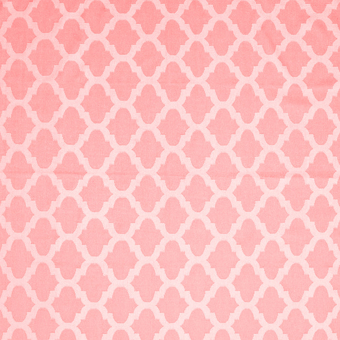 Machine Washable Trellis Red Modern Rug, wshcon2353red