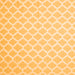 Serging Thickness of Trellis Orange Modern Rug, con2353org