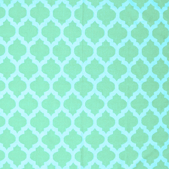 Machine Washable Trellis Light Blue Modern Rug, wshcon2353lblu