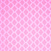 Square Trellis Pink Modern Rug, con2353pnk