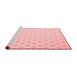 Modern Red Washable Rugs