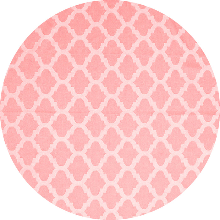 Machine Washable Trellis Red Modern Rug, wshcon2353red