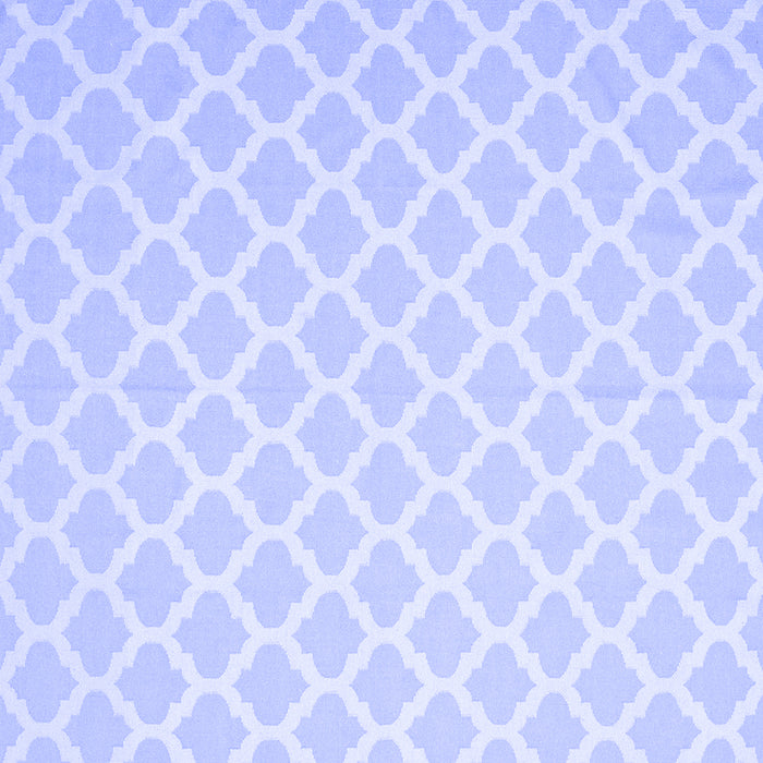 Square Trellis Blue Modern Rug, con2353blu