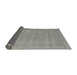 Thickness of Contemporary Dark Gray Modern Rug, con2354