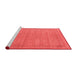 Contemporary Red Washable Rugs