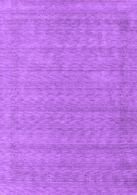 Abstract Purple Contemporary Rug, con2354pur