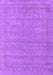 Abstract Purple Contemporary Rug, con2354pur