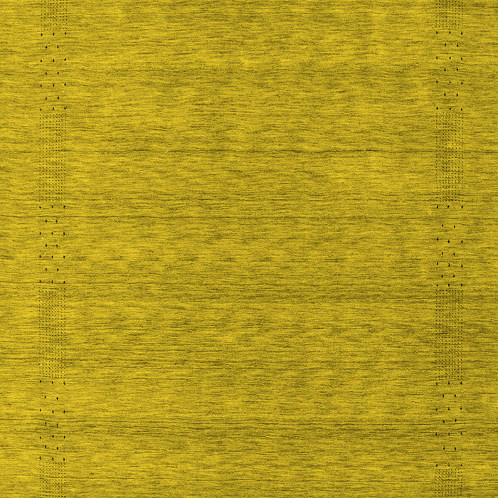 Abstract Yellow Contemporary Rug, con2354yw