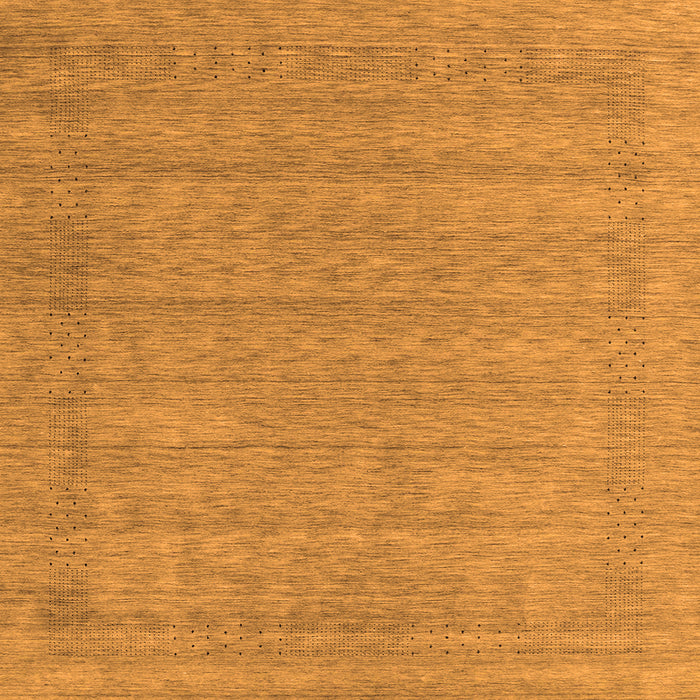 Serging Thickness of Abstract Orange Contemporary Rug, con2354org