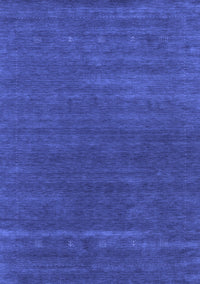 Abstract Blue Contemporary Rug, con2355blu