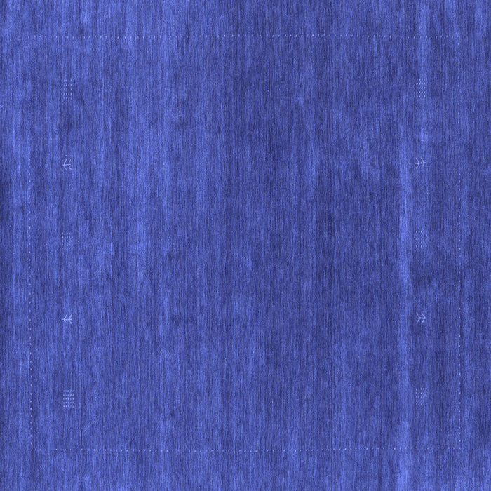 Square Machine Washable Abstract Blue Contemporary Rug, wshcon2355blu