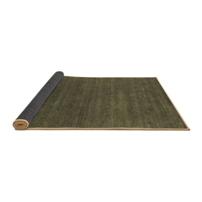 Sideview of Abstract Brown Contemporary Rug, con2355brn