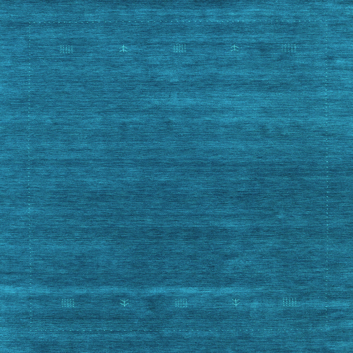 Square Abstract Light Blue Contemporary Rug, con2355lblu