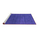 Sideview of Machine Washable Abstract Purple Contemporary Area Rugs, wshcon2355pur