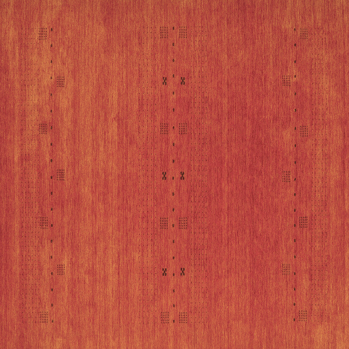 Square Machine Washable Abstract Brown Contemporary Rug, wshcon2356brn