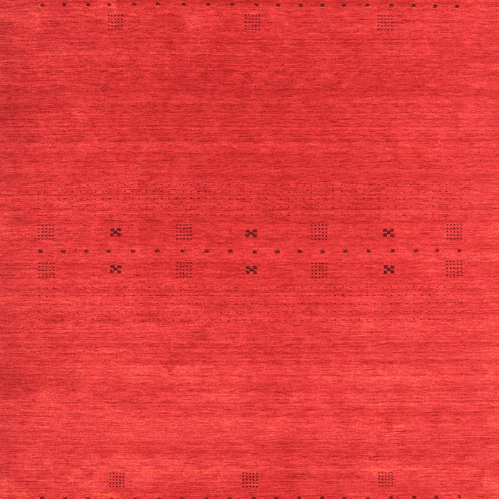 Abstract Orange Contemporary Rug, con2356org