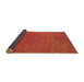 Sideview of Abstract Brown Contemporary Rug, con2356brn