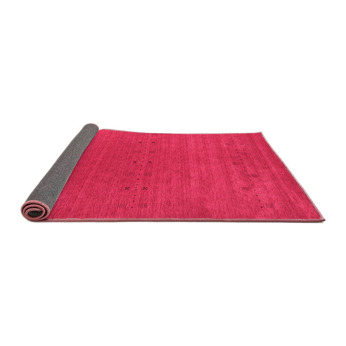 Sideview of Abstract Pink Contemporary Rug, con2356pnk