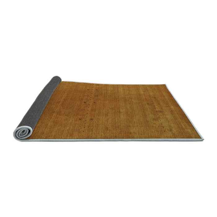 Sideview of Abstract Light Blue Contemporary Rug, con2356lblu