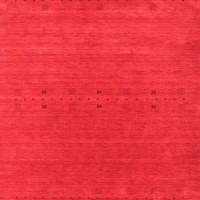 Machine Washable Abstract Red Contemporary Rug, wshcon2356red