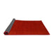 Thickness of Contemporary Neon Red Modern Rug, con2357