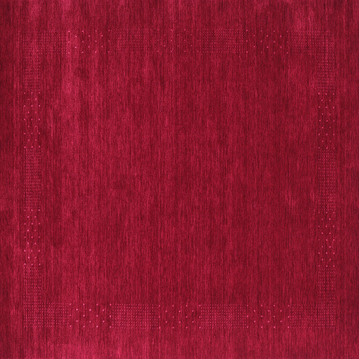 Square Abstract Pink Contemporary Rug, con2357pnk