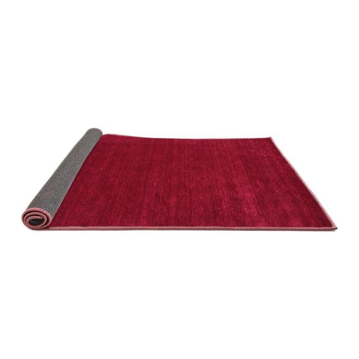 Sideview of Abstract Pink Contemporary Rug, con2357pnk