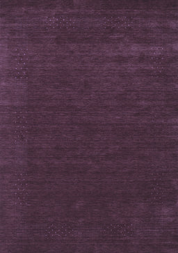 Abstract Blue Contemporary Rug, con2357blu