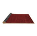 Sideview of Abstract Brown Contemporary Rug, con2357brn